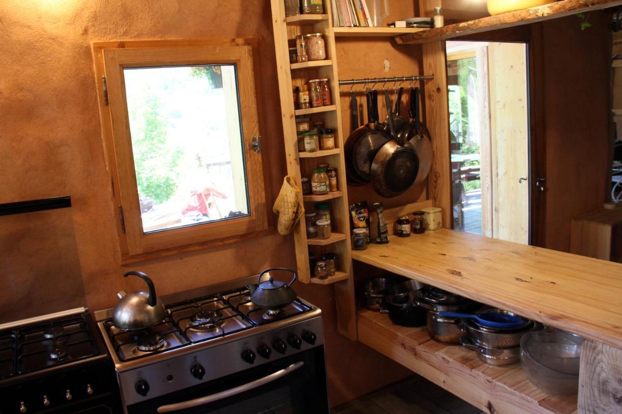 La Paille Bed & Breakfast Pelvoux Exterior photo